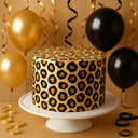 Leopard Print Edible Cake Wrap