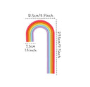 Tall Rainbow Cake Topper with Cake Balls
