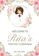 Holy Communion Welcome Sign