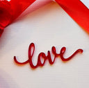Love Valentines topper charm SET
