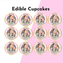 Girl communion cupcakes