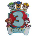 Patrol pups Cake Topper
