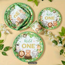 Jungle Safari Party Set 80pcs Wild One