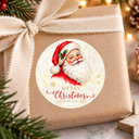 Christmas Stickers – Santa Gift & Packaging Labels