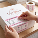 Allergen Advice Stickers